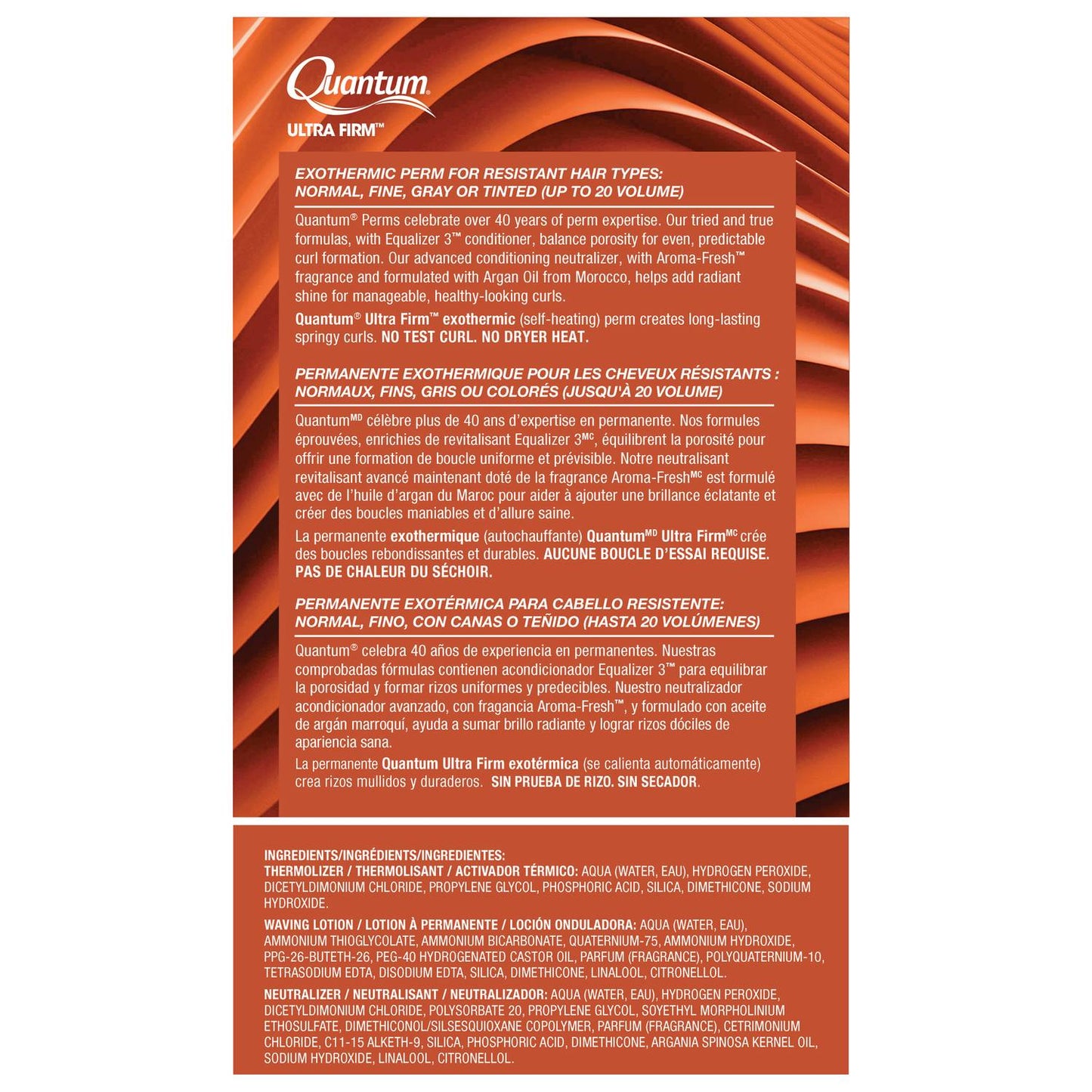 Zotos Quantum Ultra Firm Exothermic Perm