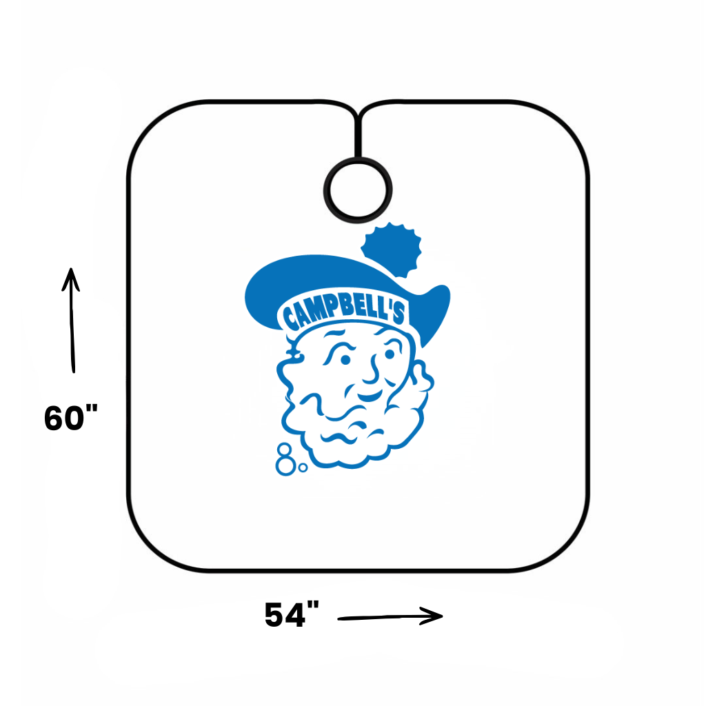 Campbell's Logo Blue Cape