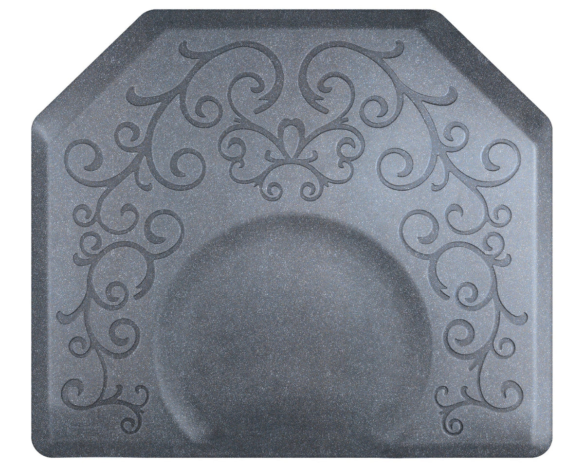 Granite Bella - Decorative Metallic Flecked 3/4" Anti-Fatigue Mat (Size & Color Options)