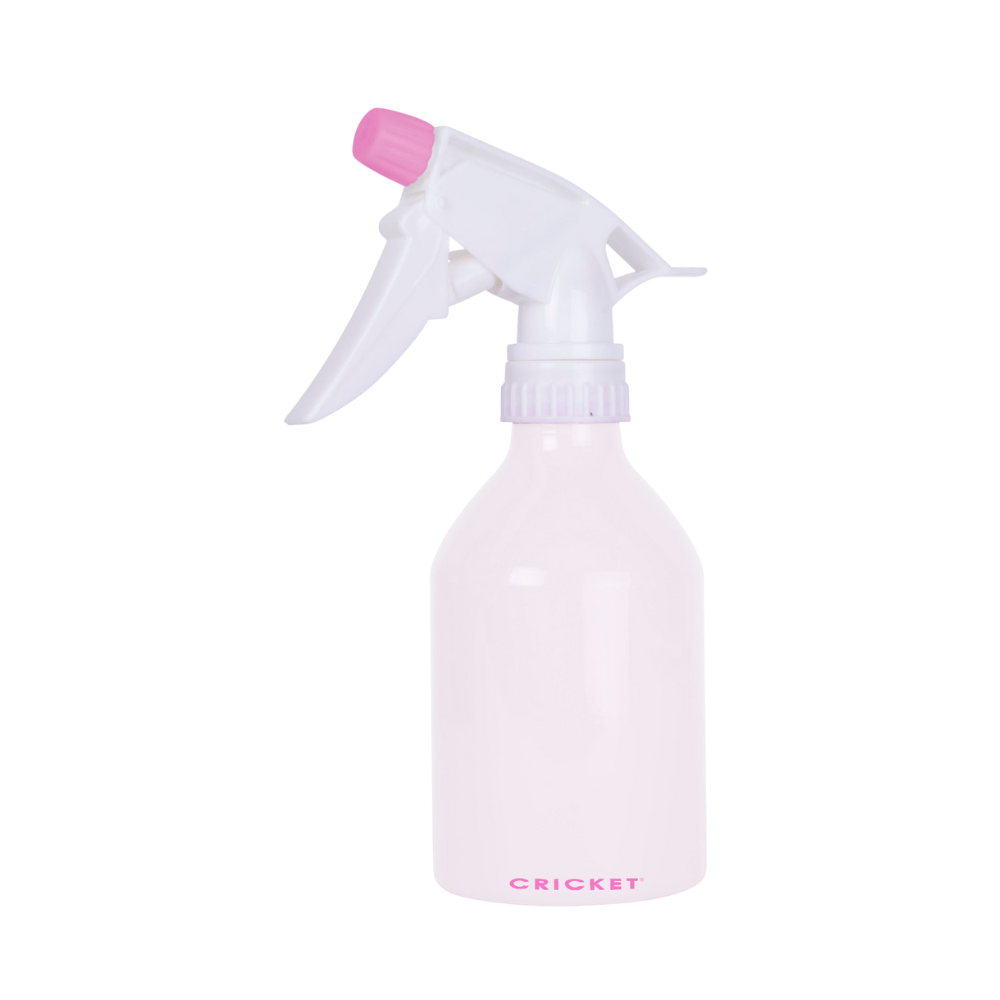 Cricket Aluminum H20 Lil Squirt Spray Bottle 8.45oz White