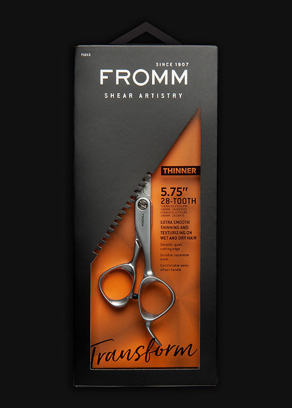 Tijeras de entresacar para el cabello Fromm Transform de 5,75" F1013