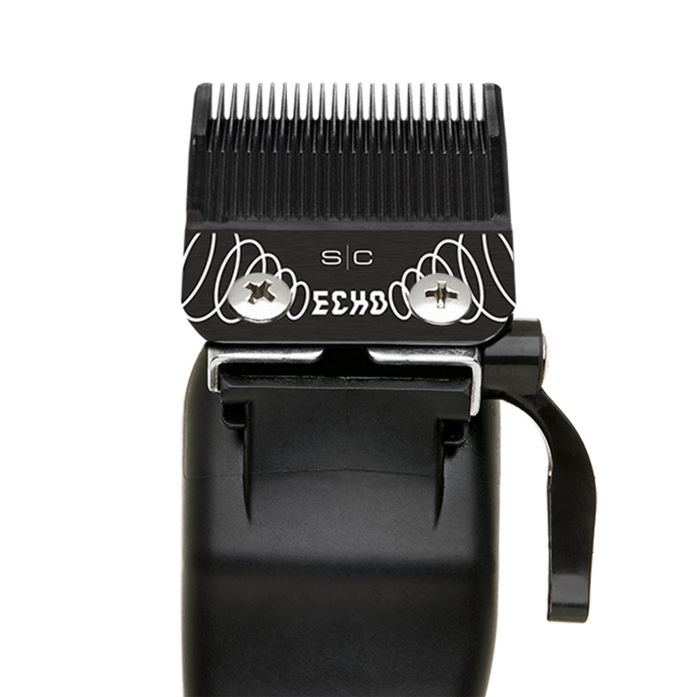 StyleCraft Replacement ECHO Fixed DLC Hair Clipper Blade with DLC Deep Tooth Cutter Set #SC545BL