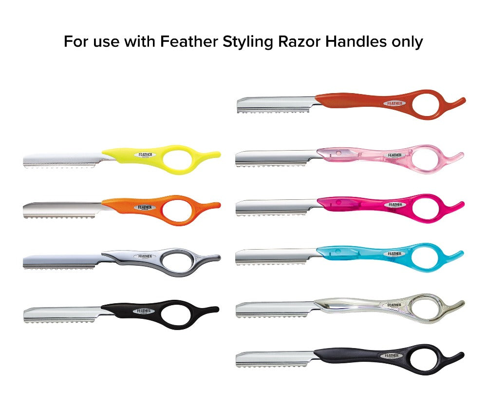 Feather Styling Razor Standard R-Type Blades Rapid Value Pack