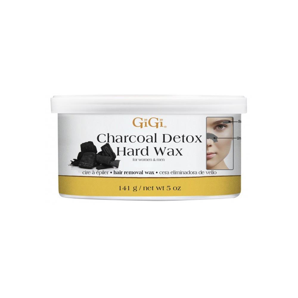 GiGi Charcoal Detox Hard Wax Morris Flamingo
