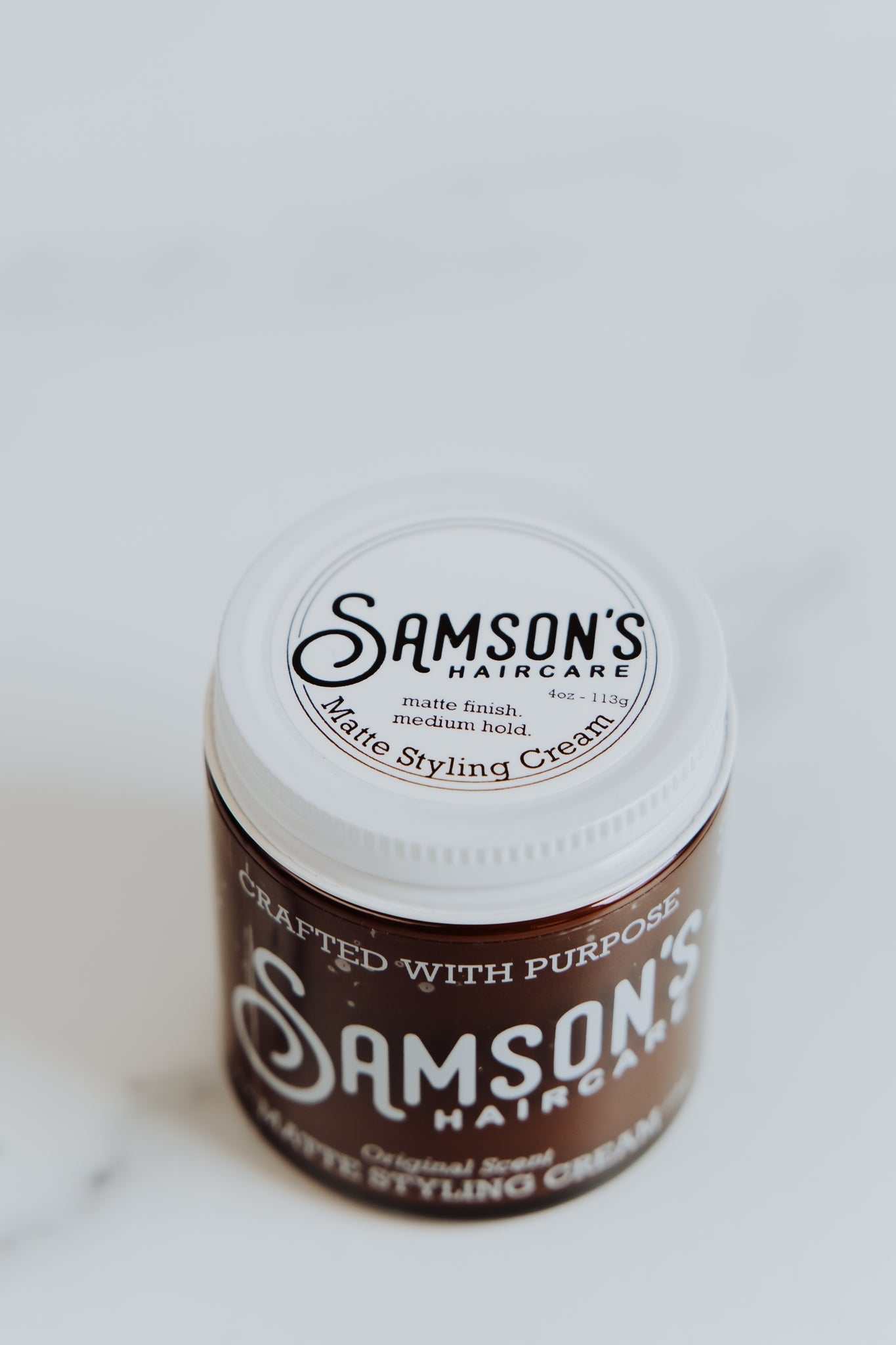 Crema para peinar mate Samson's Haircare