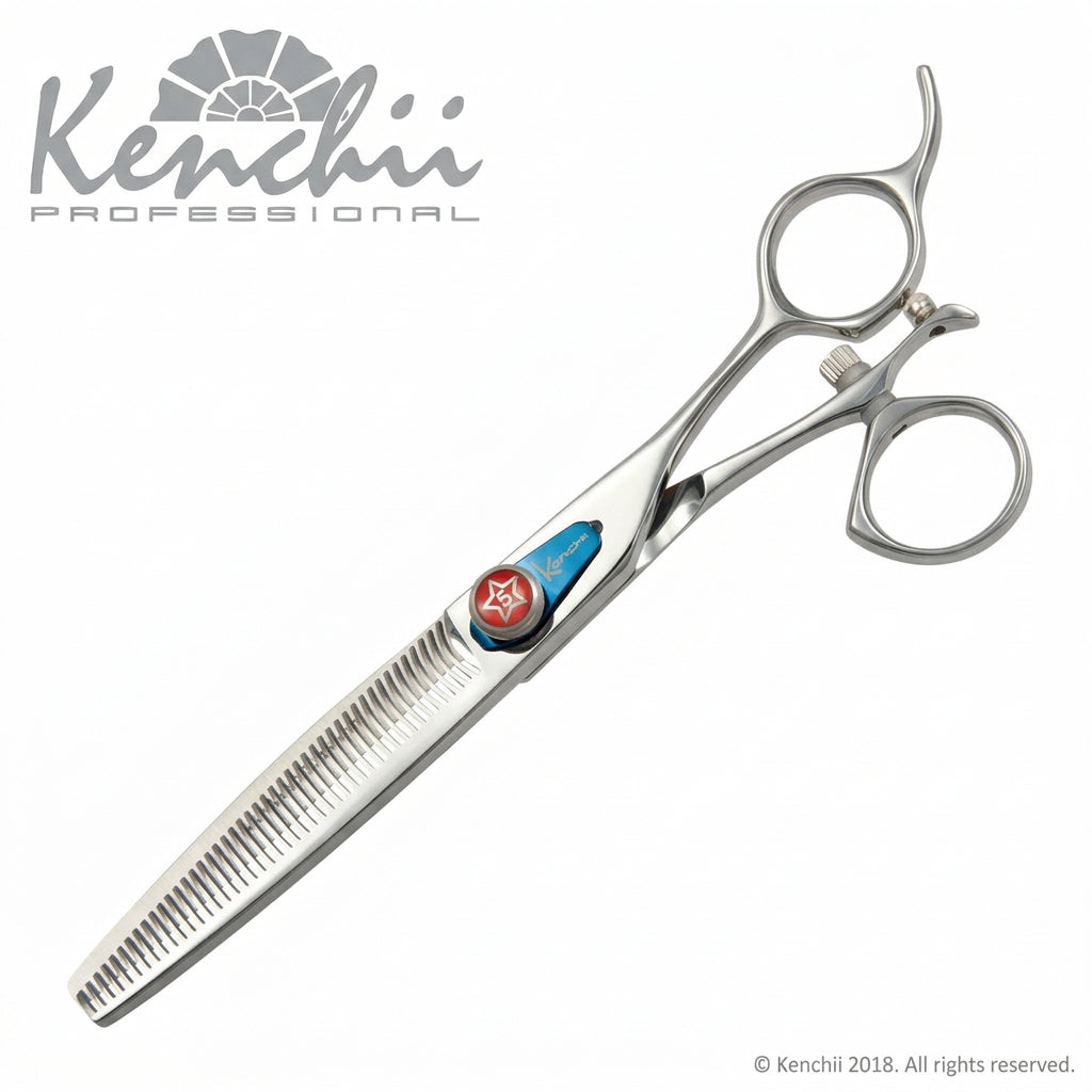 Tijeras de entresacar Kenchii Five Star Swivel de 46 dientes #KEFSS46T