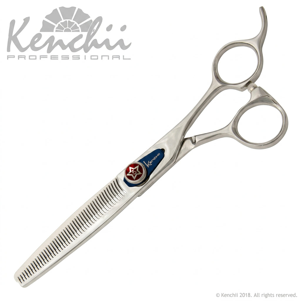 Kenchii Five Star Offset 46T Thinner Shears 6.5" - KEFSO46T