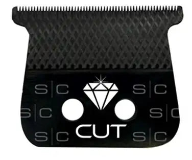 Cuchilla de repuesto para recortadora de cabello StyleCraft con corte de diamante fijo Black Diamond DLC con el juego de cuchillas One Cutter SC541B