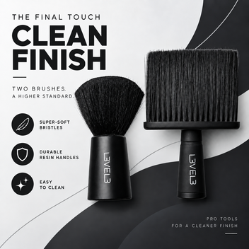 L3VEL3 Neck Brush Set - 2 Pack