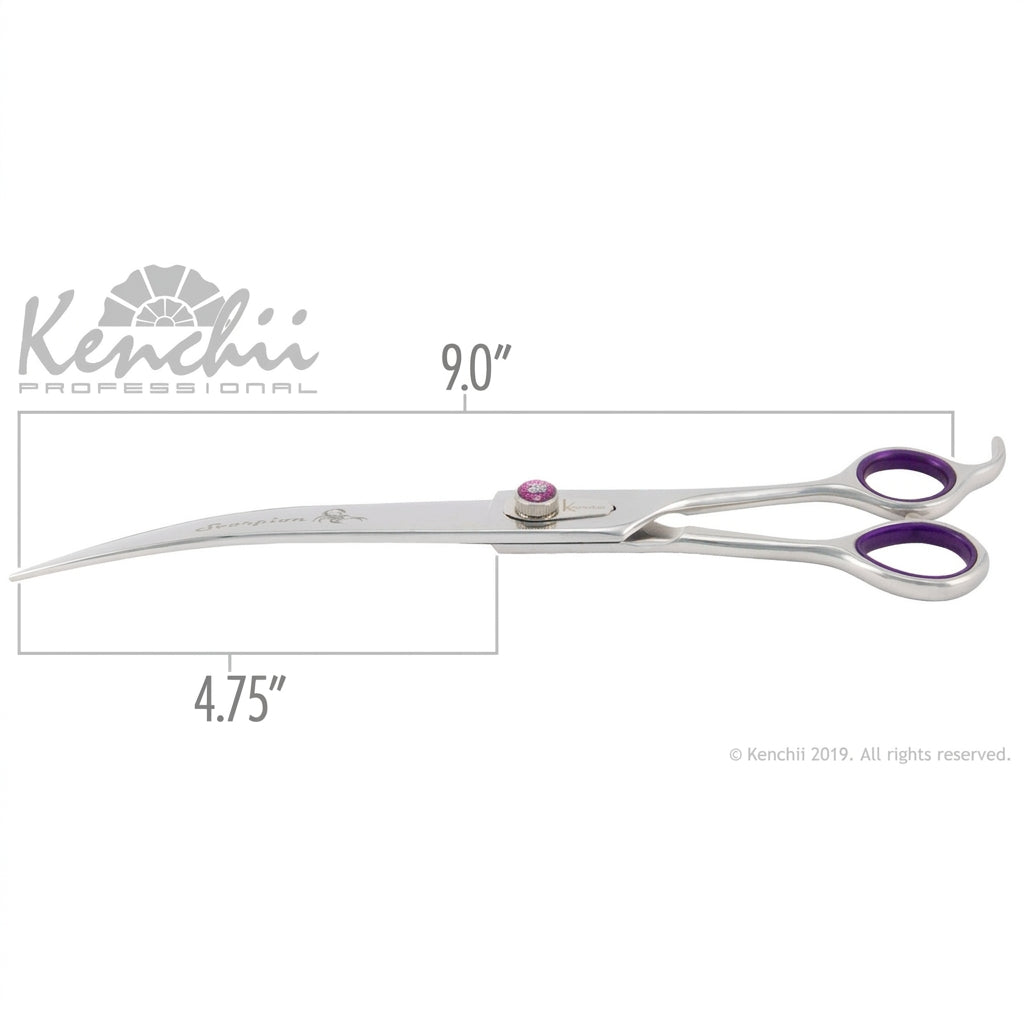 Tijeras curvas Kenchii Scorpion (Opciones de tamaño)