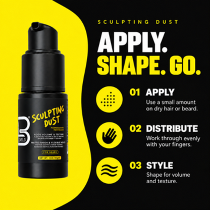 L3VEL3 Beard Sculpting Dust 30g