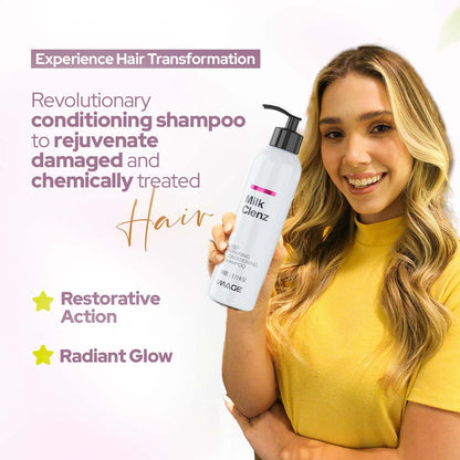 Image Milk Clenz Shampoo For Damaged Hair
