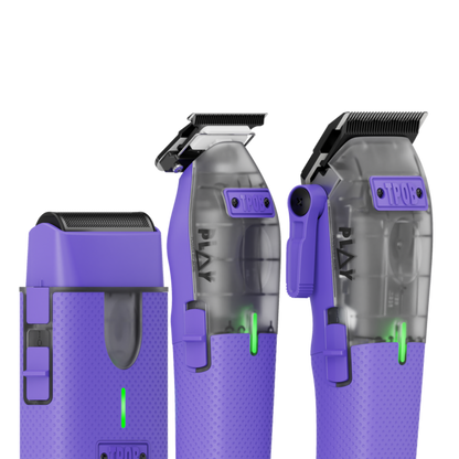 TPOB PLAY MINI Transparent Purple Bundle With Stand