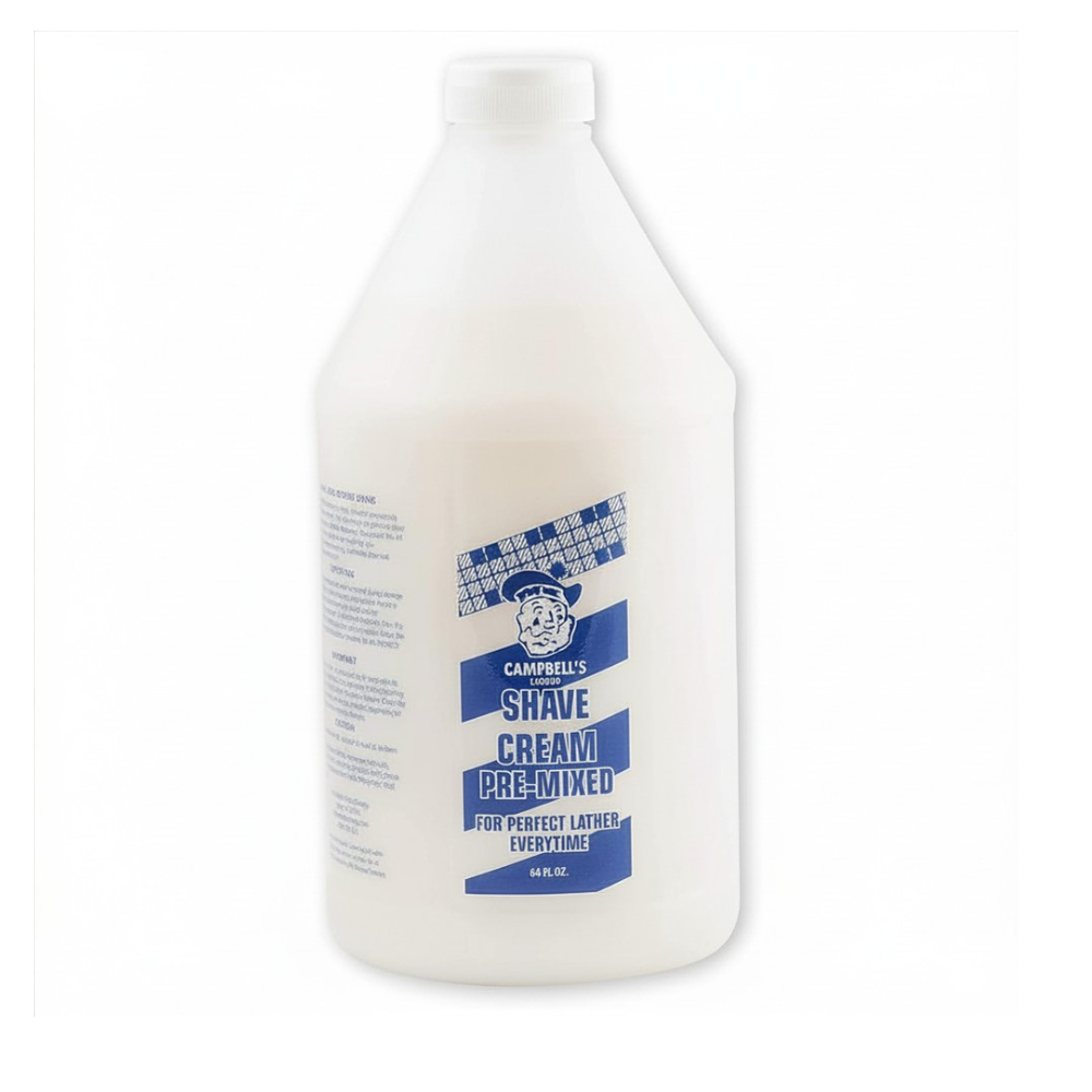 Campbell's Premix Liquid Lather for Lather Machine (1/2 Gallon or 12 oz)