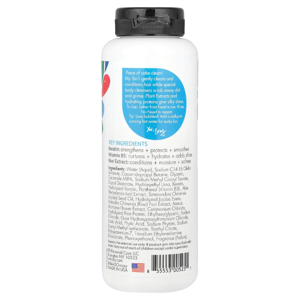 SoCozy Cinch Kids 3-in-1 Shampoo, Conditioner & Body Wash