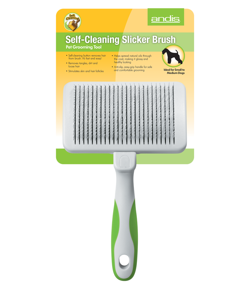 Andis Self-Cleaning Slicker Brush #68570