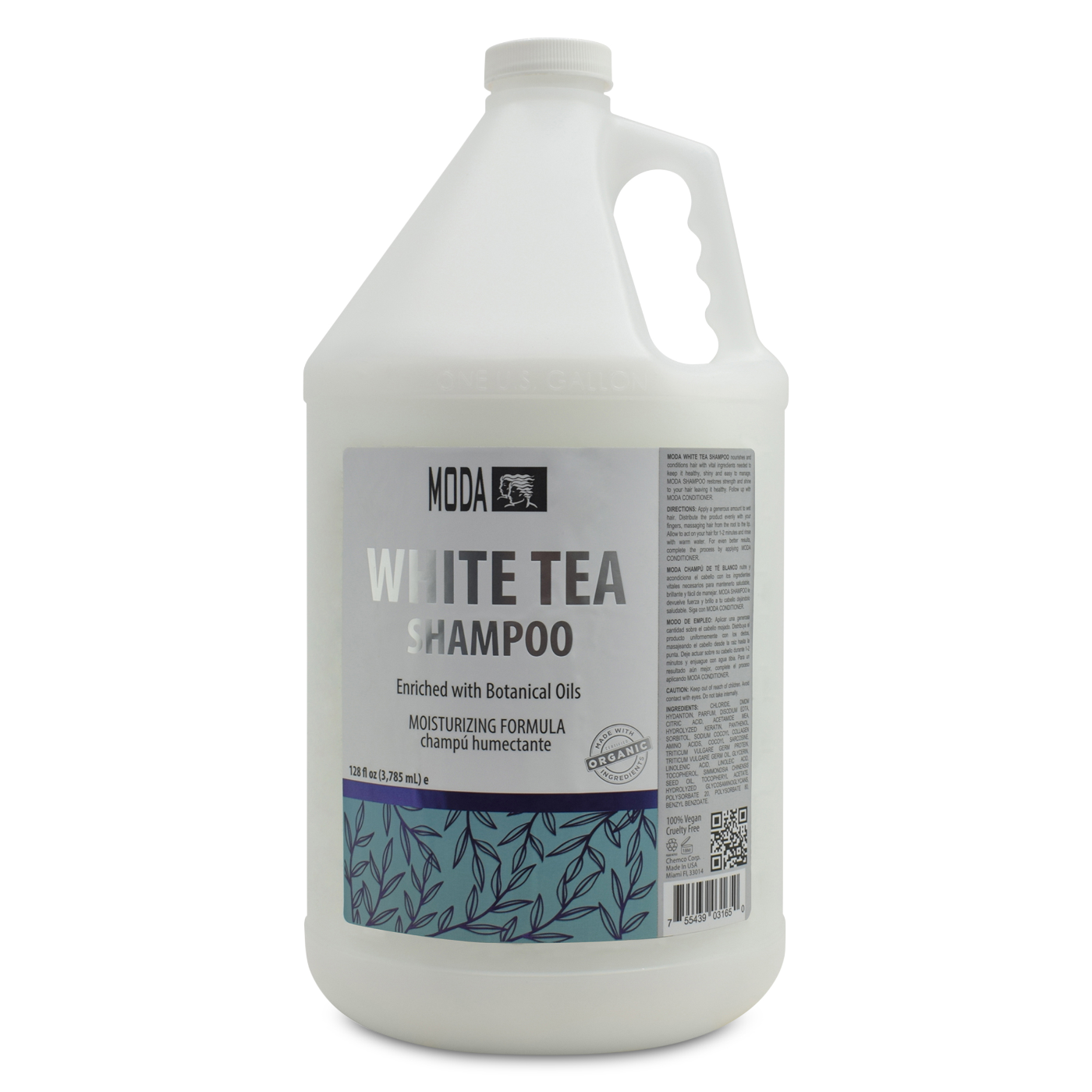 MODA White Tea Shampoo - 128 oz.