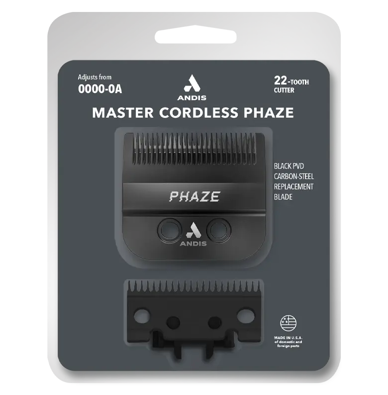 Andis Cordless Master Clipper Replacement Phaze Blade - MLC #561921