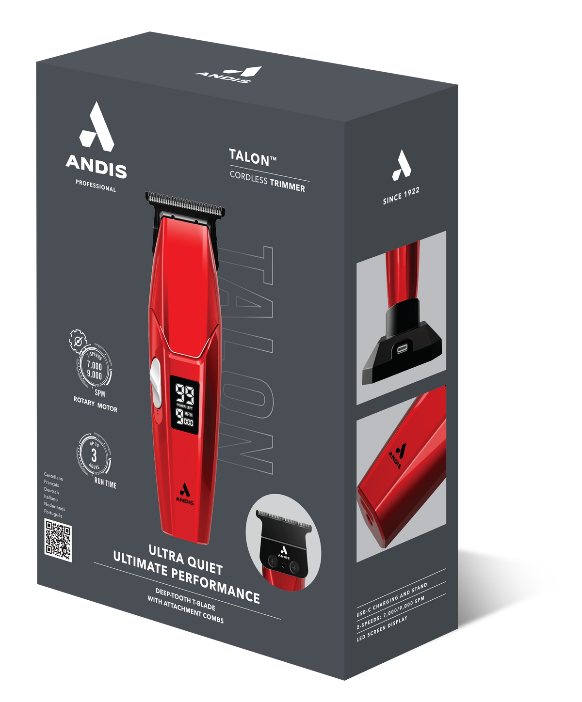 Andis Talon Cordless Trimmer (CHT-1) #565054