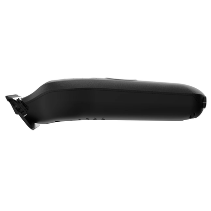 Monster Clippers Cerberus Hair Trimmer in black side view on white background