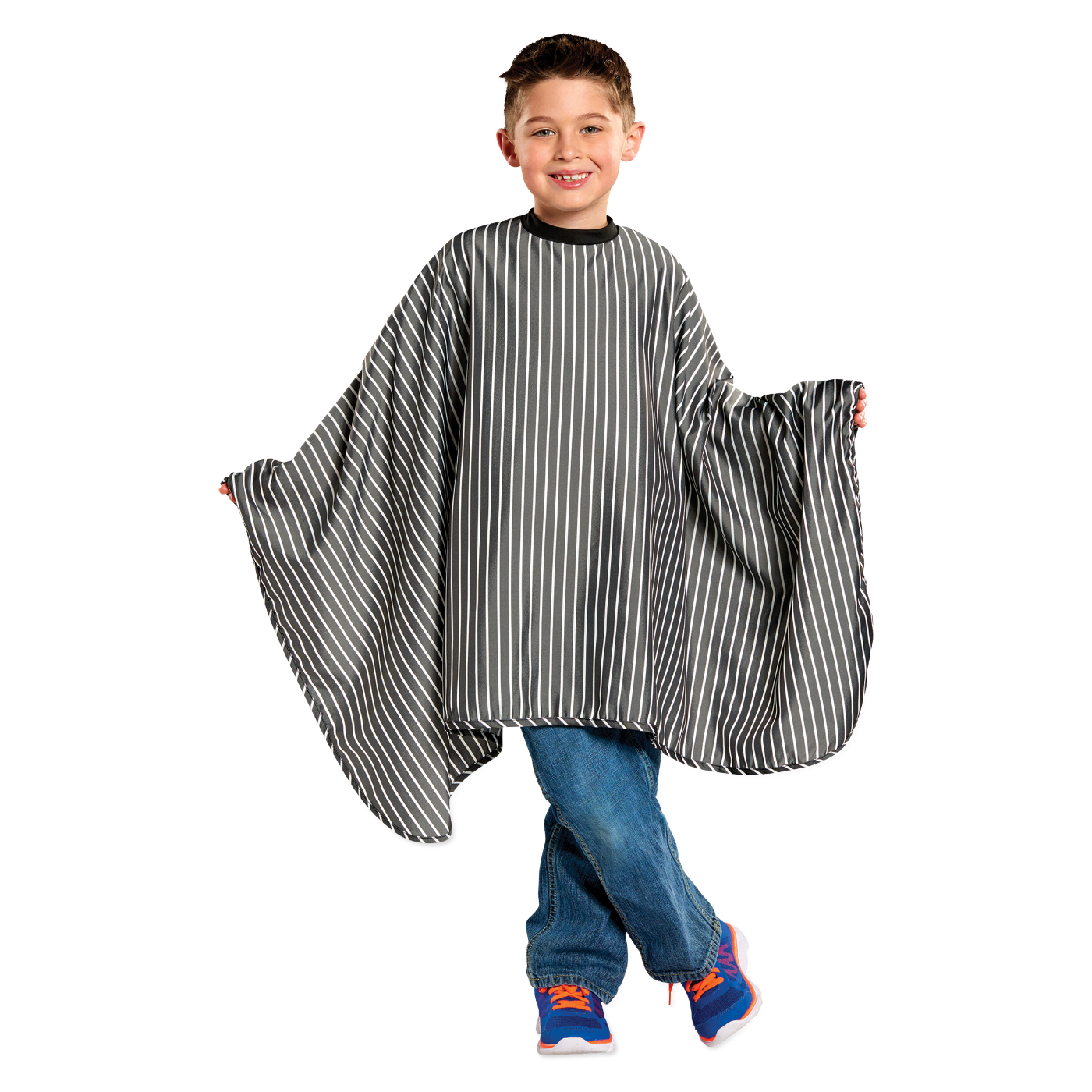 Scalpmaster Kids Striped Barber Cape #4130