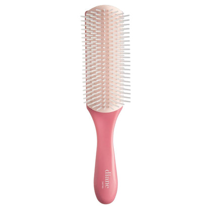 Diane Pro Nylon Pin Styling 9-Row Hair Brushes Pink