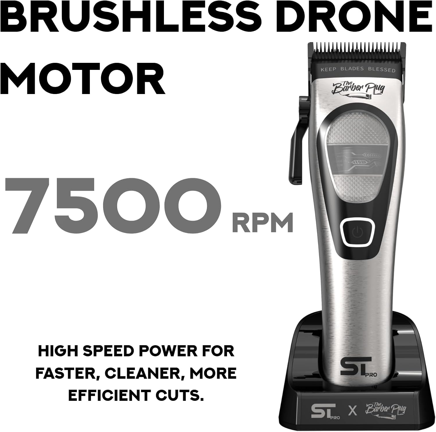 Supreme Trimmer TORQ Clipper - The Barber Plug Edition