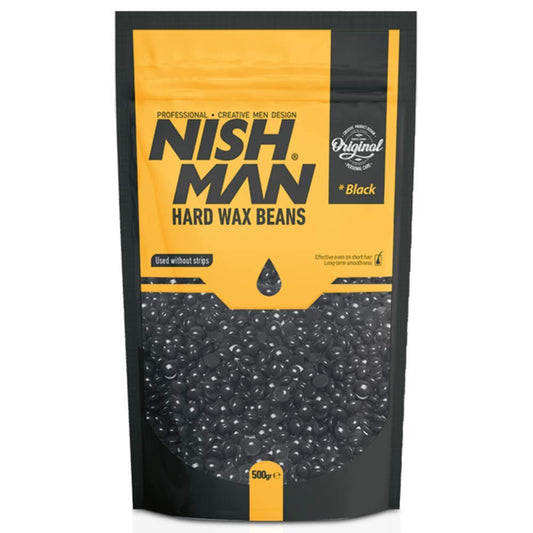 Nishman Hard Wax Beans Black 500gr - Used Without Strips