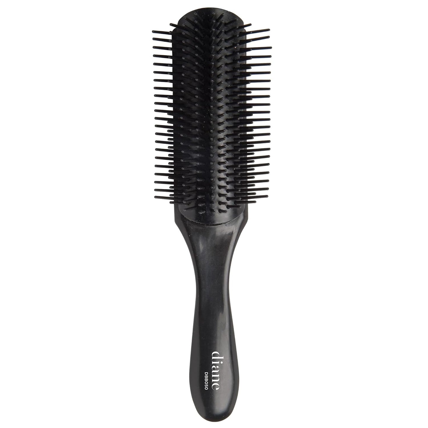 Diane Pro Nylon Pin Styling 9-Row Hair Brushes Black