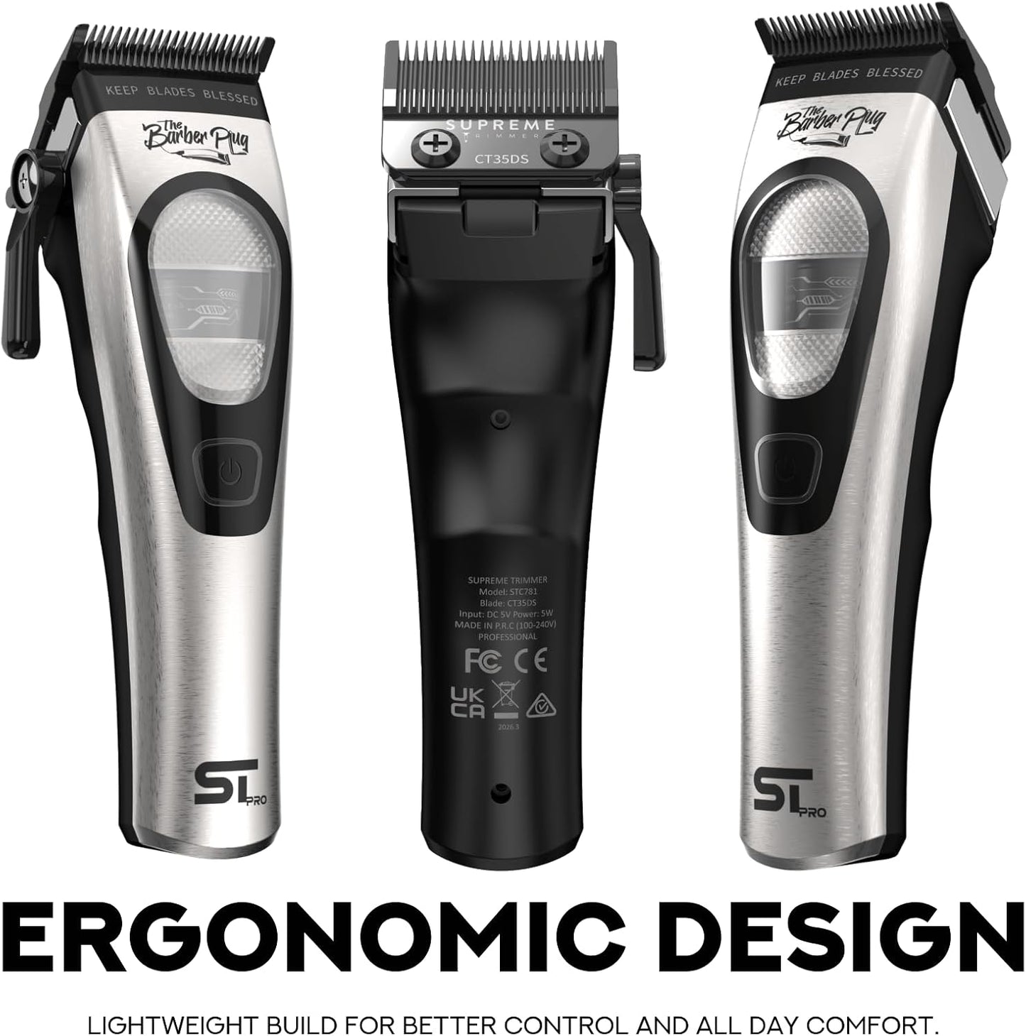 Supreme Trimmer TORQ Clipper - The Barber Plug Edition