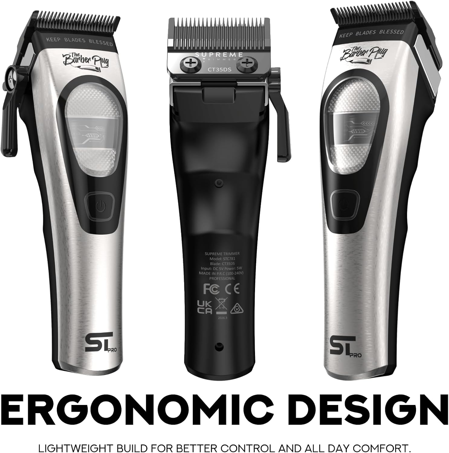 Supreme Trimmer TORQ Clipper - The Barber Plug Edition