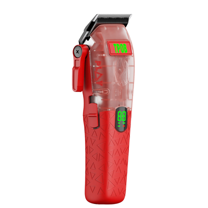TPOB Play Max Clipper Transparent Red Edition