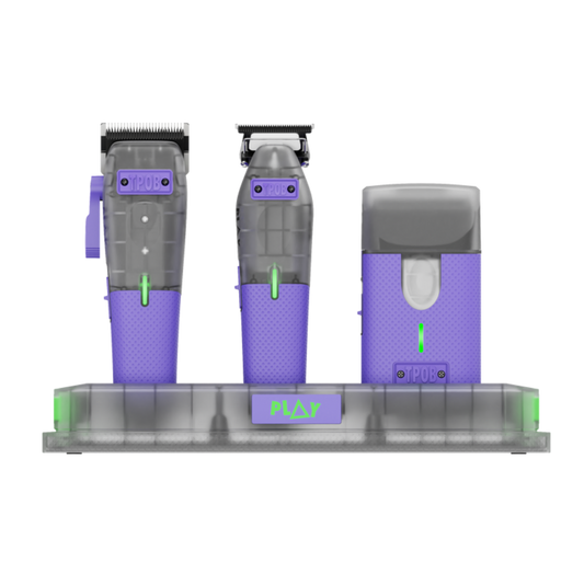 TPOB PLAY MINI Transparent Purple Bundle With Stand