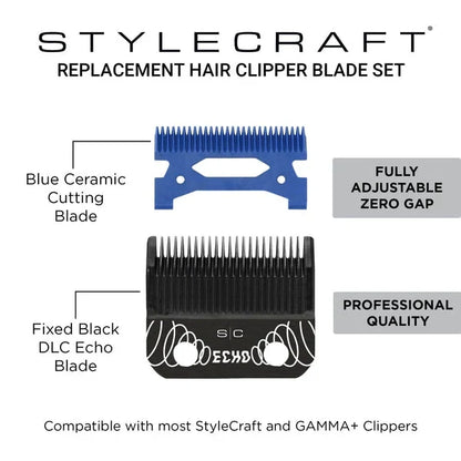 Cuchilla fija DLC StyleCraft Echo n.º SC554B