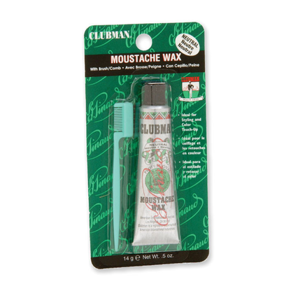 Clubman Moustache Wax Neautral