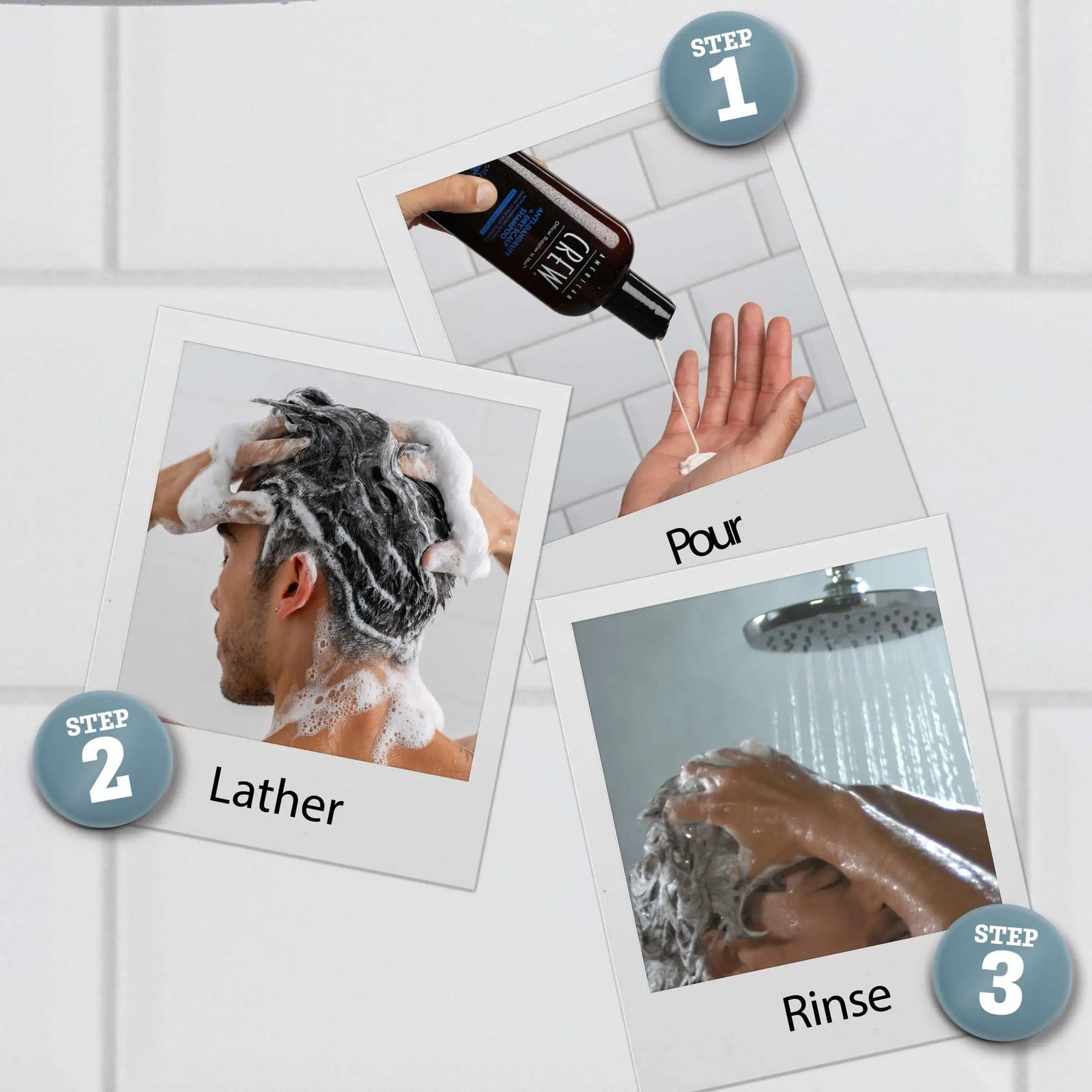 American Crew Anti-Dandruff + Dry Scalp Shampoo 8.4 oz