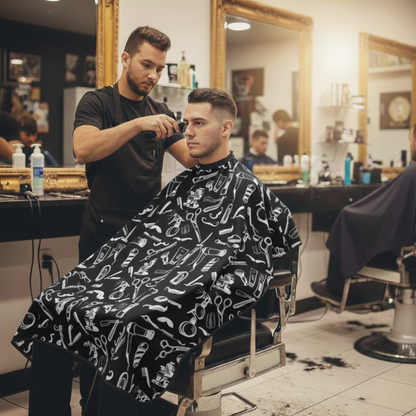 Paño de peinado antiguo de Campbell