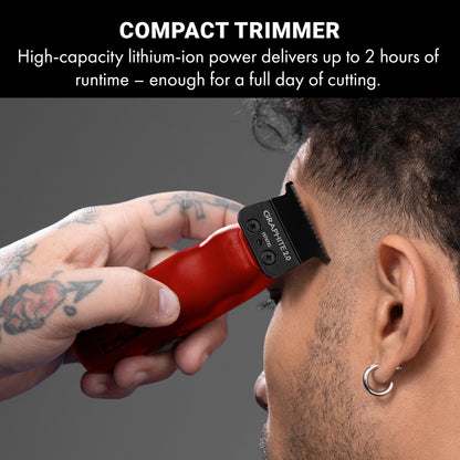 BaBylissPRO FXONE LO-PROFX High Performance Compact Trimmer - Red #FX72RD