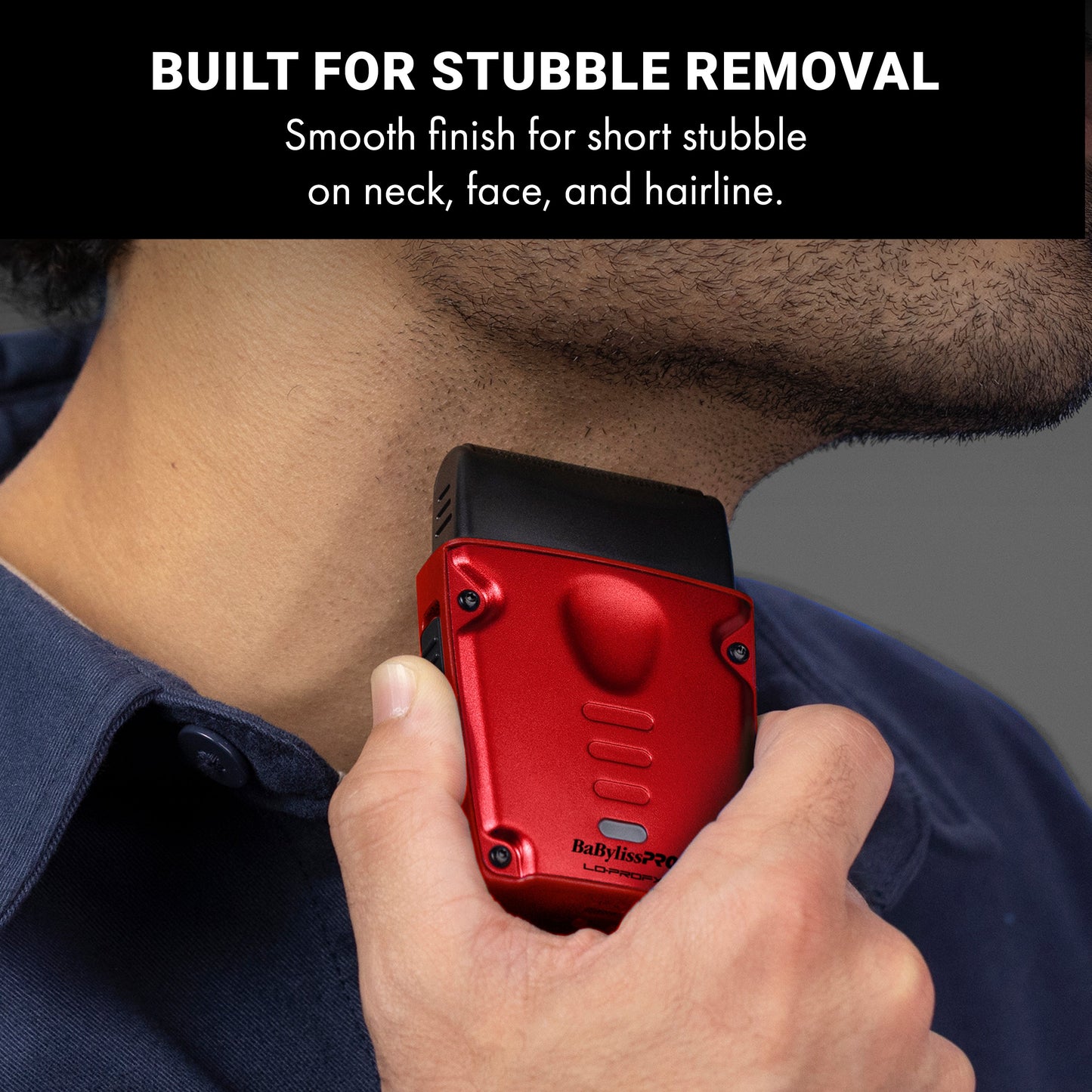 BaBylissPRO FXONE LO-PROFX High Performance Compact Shaver - Red #FXLPFS1RD