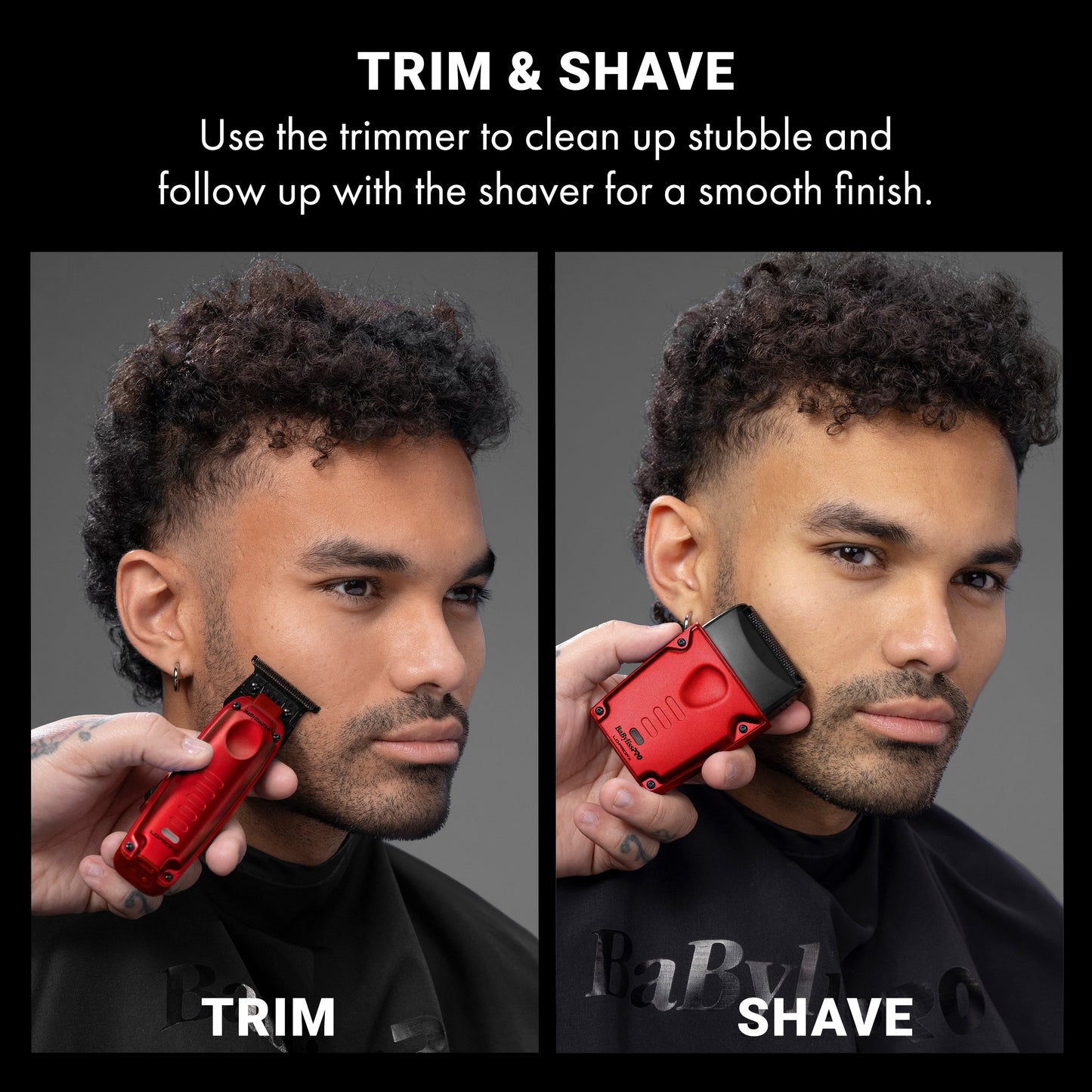 BaBylissPRO FXONE LO-PROFX High Performance Compact Shaver - Red #FXLPFS1RD