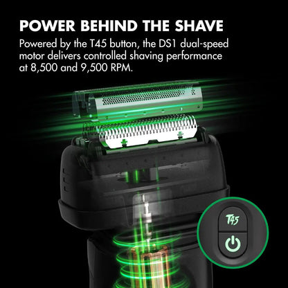BaBylissPRO X Tomb 45 Wireless-Charging Double-Foil Shaver Replacement Foil #FXT45RF2