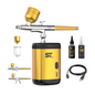 Supreme Trimmer Airbrush Gun Kit Gold