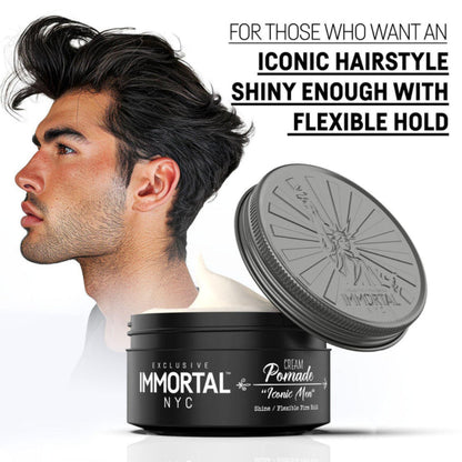 Immortal "Iconic Man" - Cream Pomade