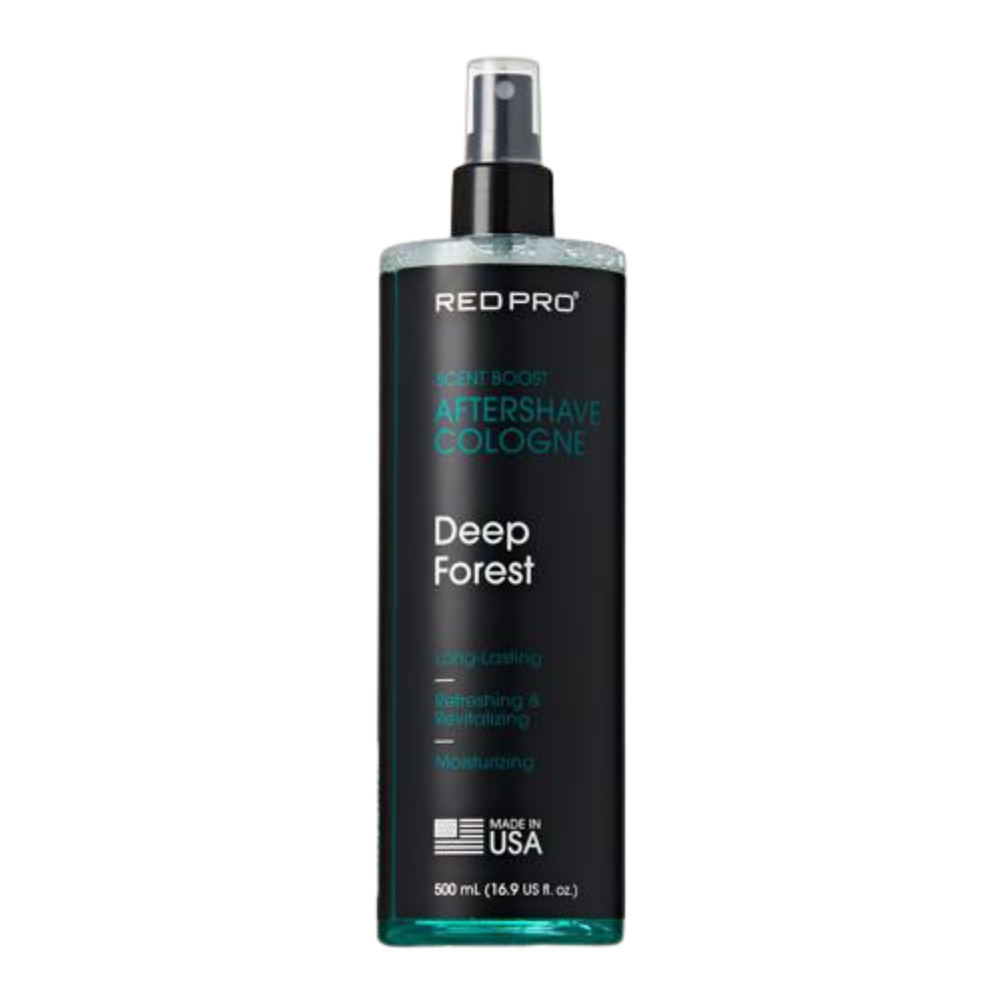 Kiss Red Pro Scent Boost Aftershave Cologne Deep Forest