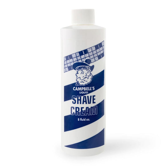 Campbell's Liquid Lather Shave Cream 8 oz Front