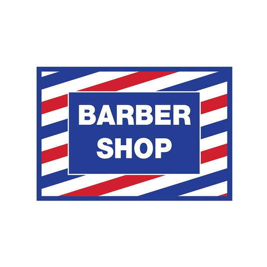 Barber Shop Decal