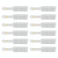 MD Flat Top Combs White Dozen