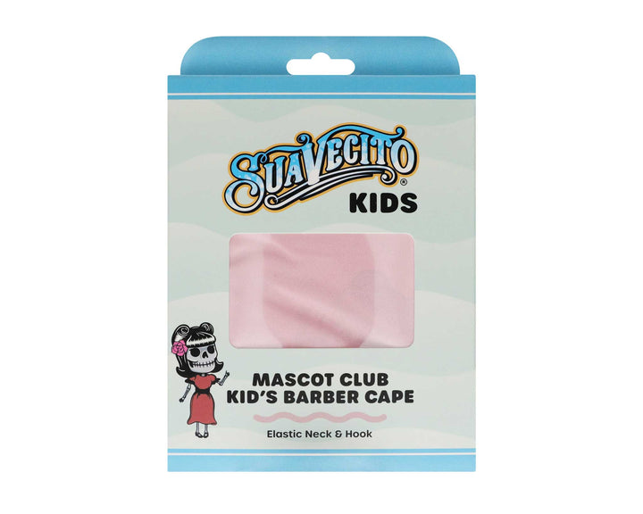 Suavecito Kid's Mascot Club Barber Cape Pink