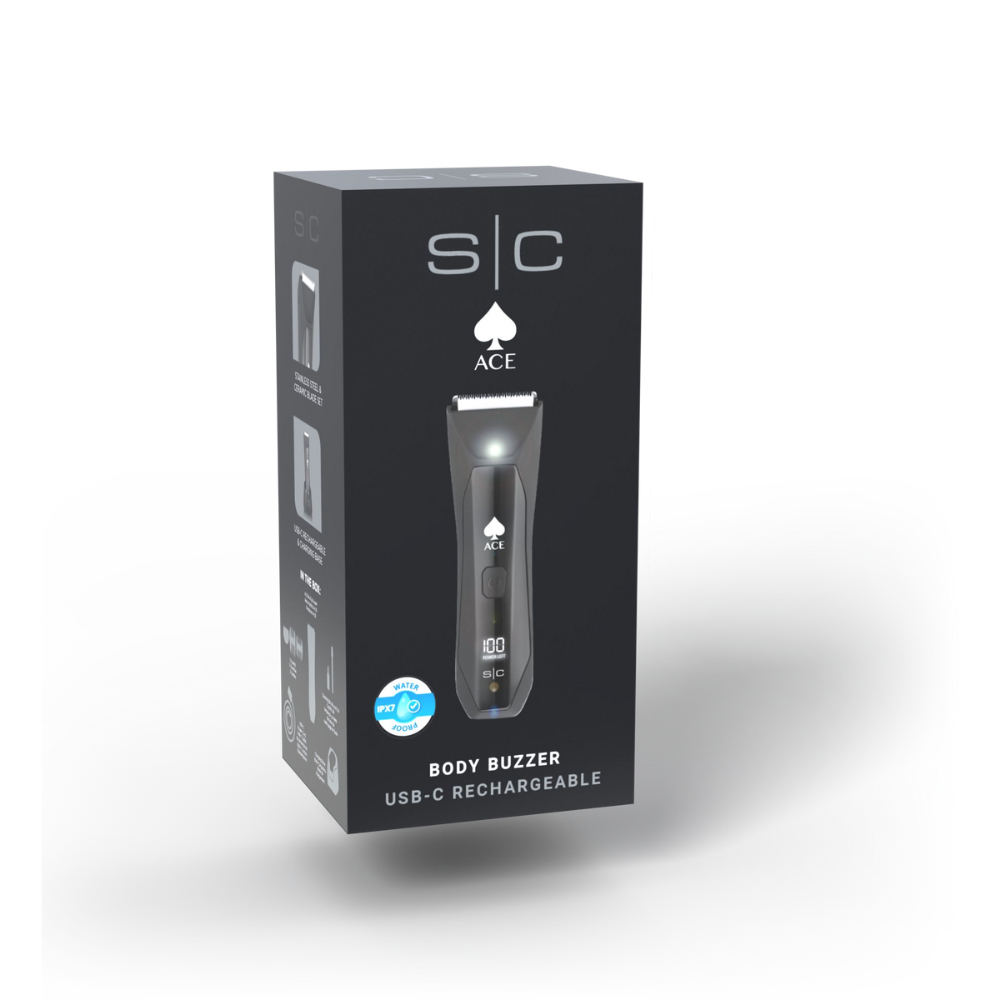 StyleCraft PRO ACE Body Buzzer USB-C Rechargable #SC416B
