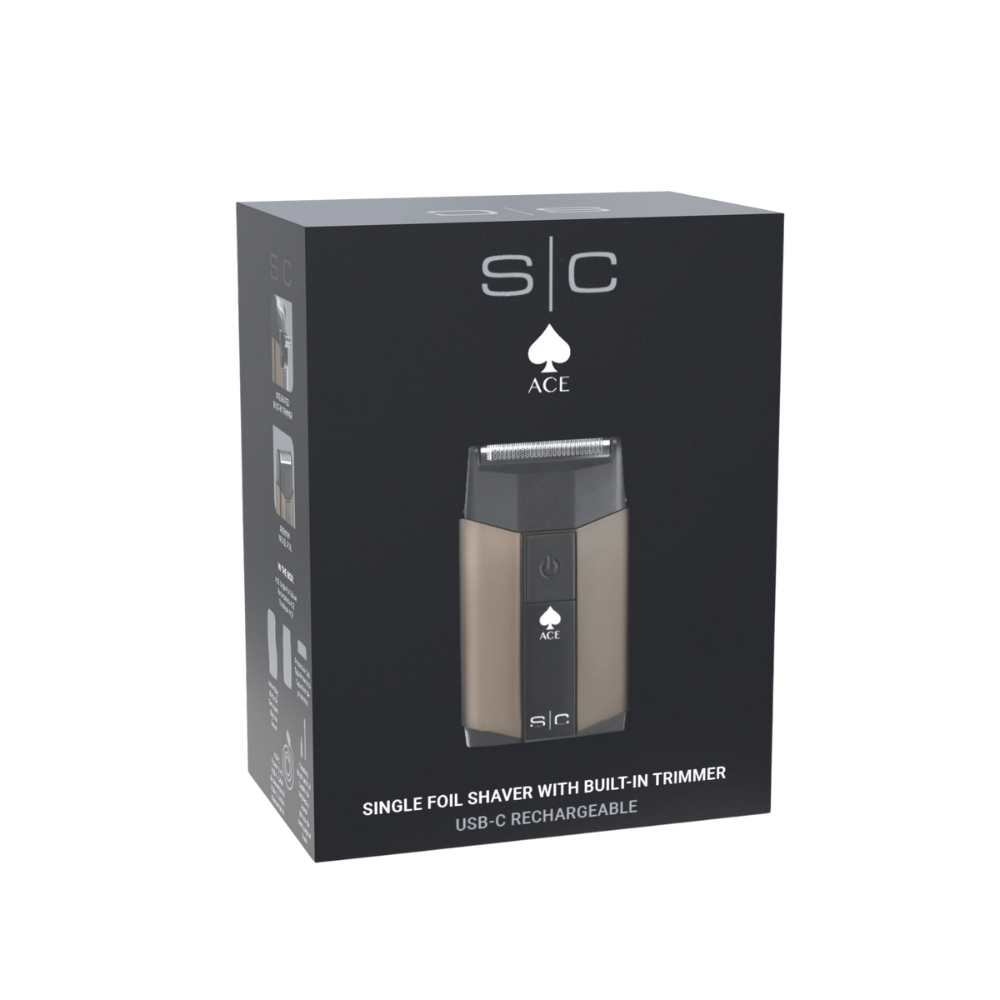 StyleCraft PRO ACE Shaver With Trimmer #SC802N